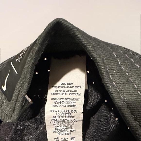 Black Nike OrangeTheory Coach Hat - Picture 2 of 2